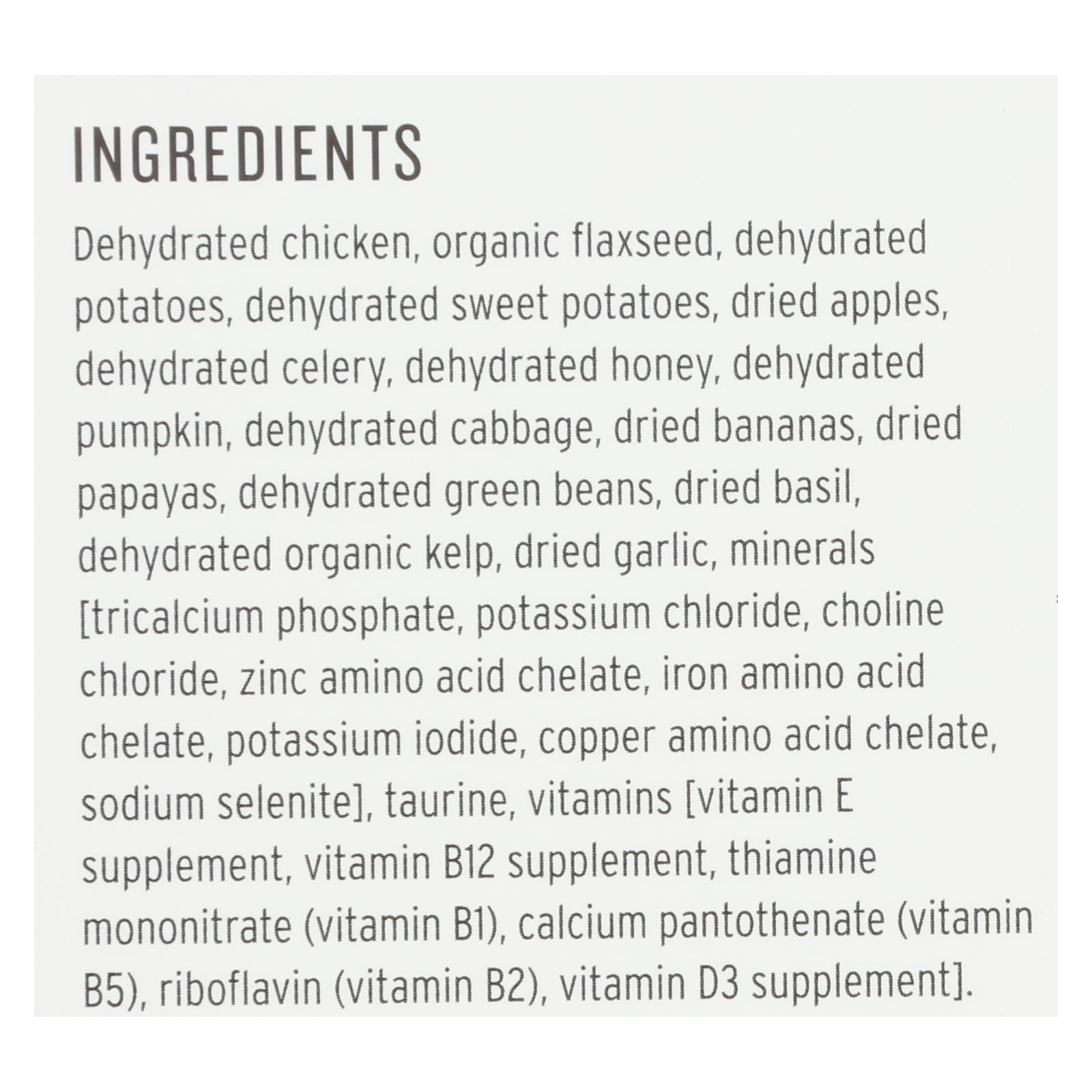 The Honest Kitchen Force - Grain Free Chicken Dog Food - Case Of 6 - 2 Lb. - Maras Green