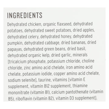 The Honest Kitchen Force - Grain Free Chicken Dog Food - Case Of 6 - 2 Lb. - Maras Green