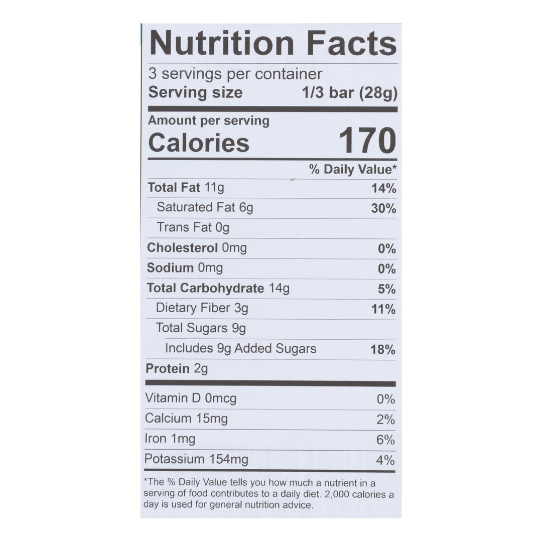 Theo Chocolate Organic Chocolate Bar - Classic - Dark Chocolate - 70 Percent Cacao - Mint - 3 Oz Bars - Case Of 12 - Maras Green