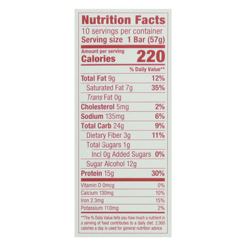 Think! - Bar Chocolate Cream Cupcake Protein - Case Of 10 - 2.01 Ounces - Maras Green