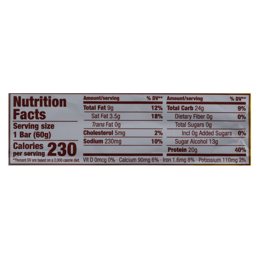 Think Products High Protein Bar - Lemon Delight - Case Of 10 - 2.1 Oz. - Maras Green