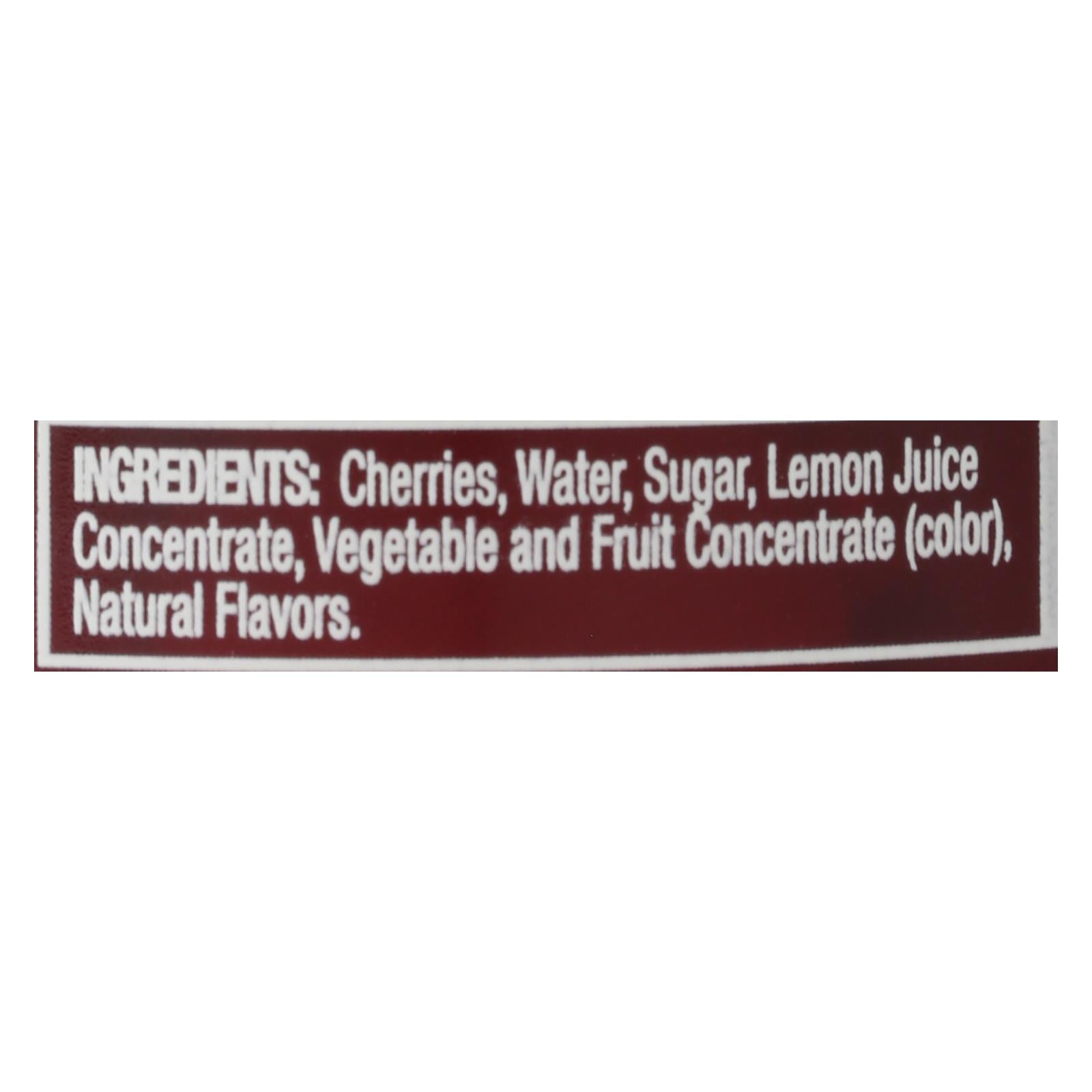 Tillen Farms - Cherries Maraschino - Case Of 6 - 13.5 Oz - Maras Green