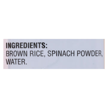 Tinkyada Brown Rice Pasta - Spaghetti Spanish - Case Of 12 - 12 Oz - Maras Green