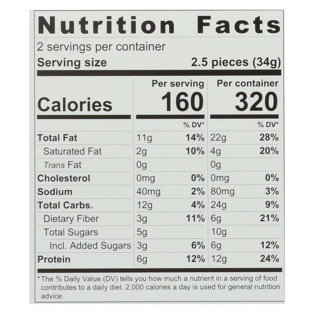 Tosi - Superbites Cashew - Case Of 12 - 2.4 Oz - Maras Green