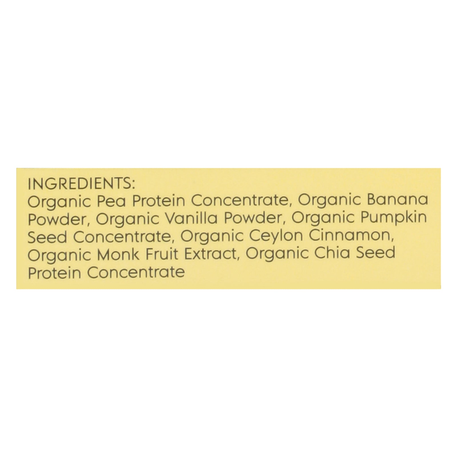Truvani - Protein Powder Ban Cinnamon - 1 Each - 10/1.09z - Maras Green