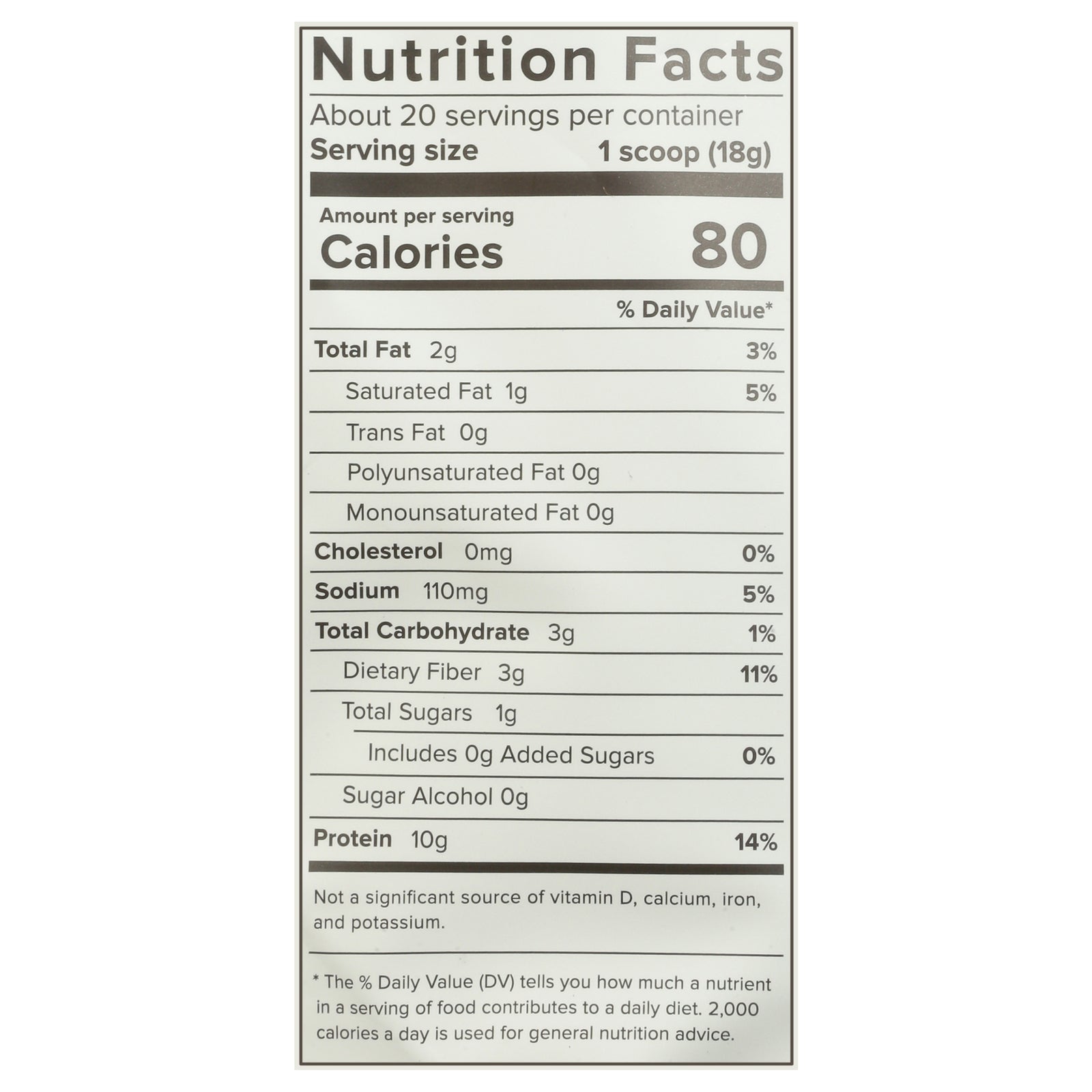 Truvani - Protein Powder Greens - 1 Each - 12.59 Oz - Maras Green