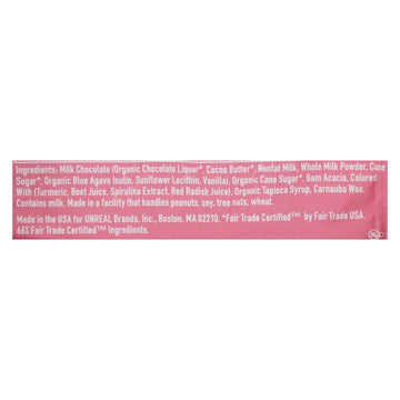 Unreal - Chocolate Gems Milk Chocolate - Case Of 12 - 1.3 Oz - Maras Green