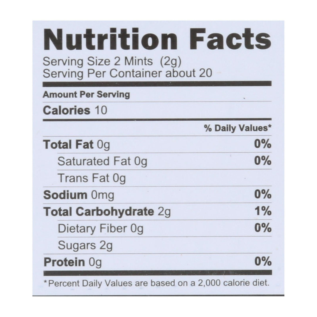 Vermints Breath Mints - All Natural - Cinnamint - 1.41 Oz - Case Of 6 - Maras Green