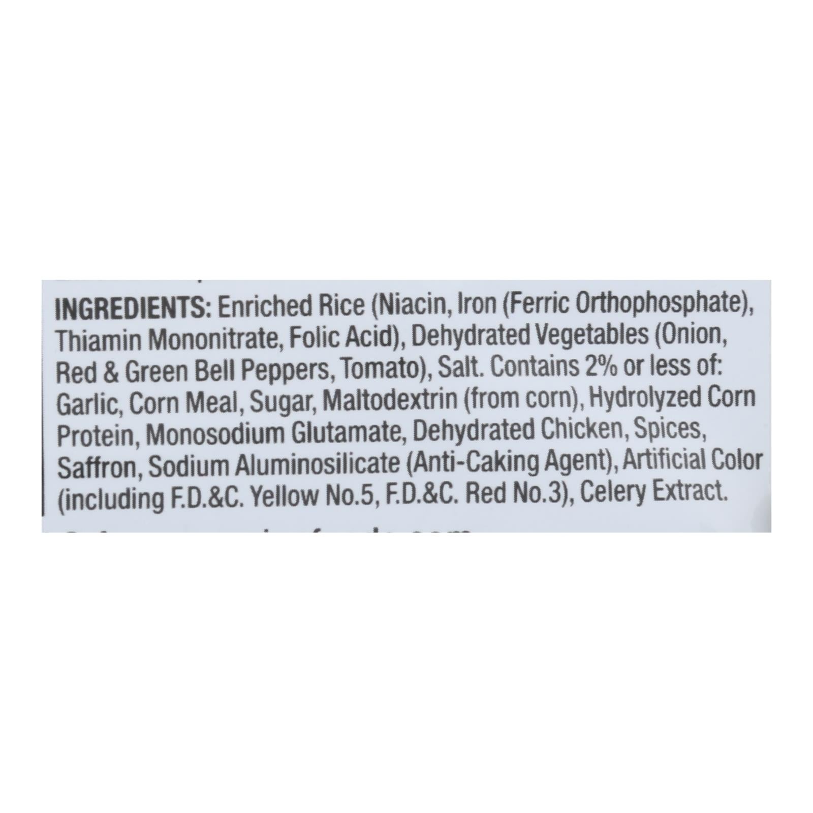 Vigo Yellow Rice - Case Of 12 - 8 Oz. - Maras Green