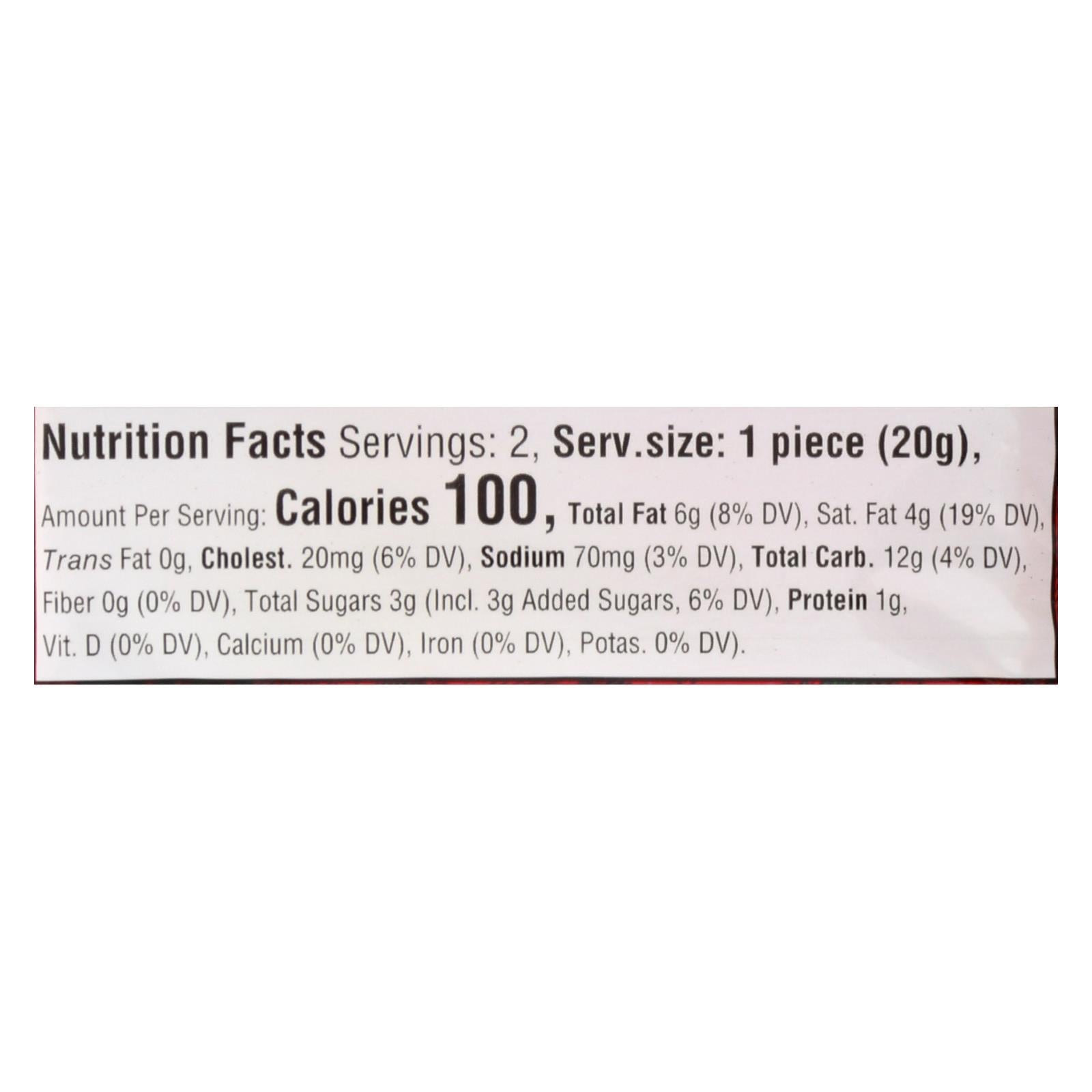 Walkers Shortbread Fingers 2 Count - Case Of 24 - 1.4 Oz - Maras Green