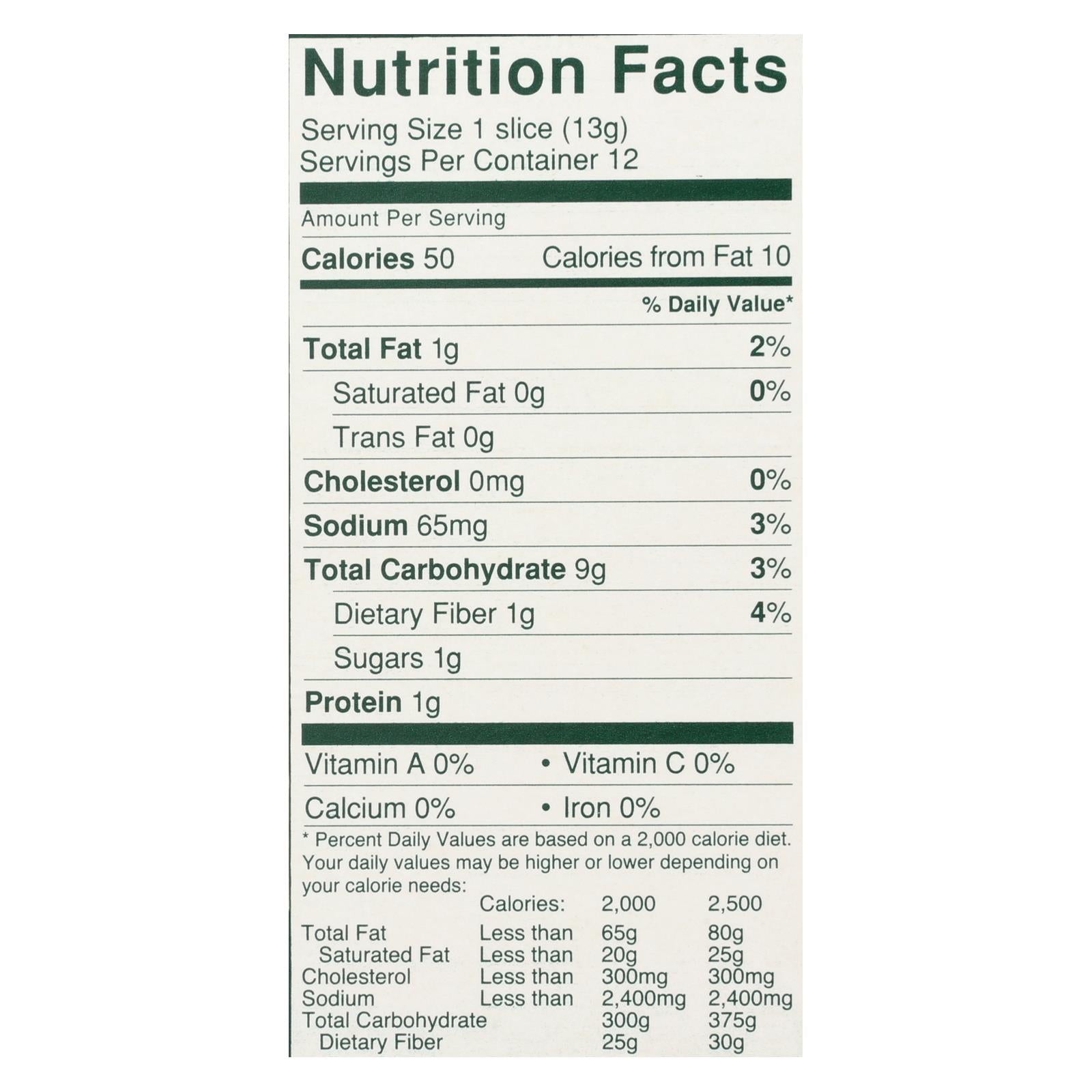 Wasa Gluten - free Original Crispbread - Case Of 10 - 5.4 Oz - Maras Green