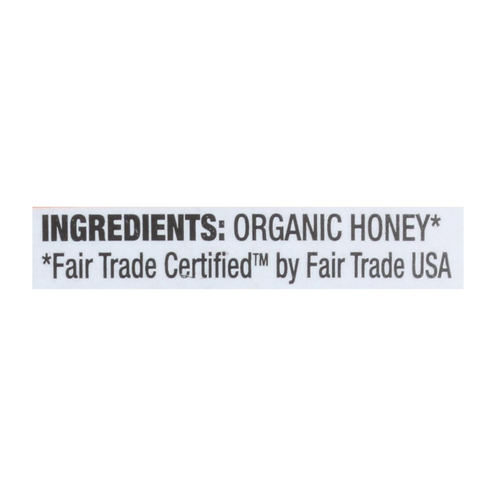 Wholesome Sweeteners Honey - Organic - Amber - Squeeze Bottle - 16 Oz - Case Of 6 - Maras Green