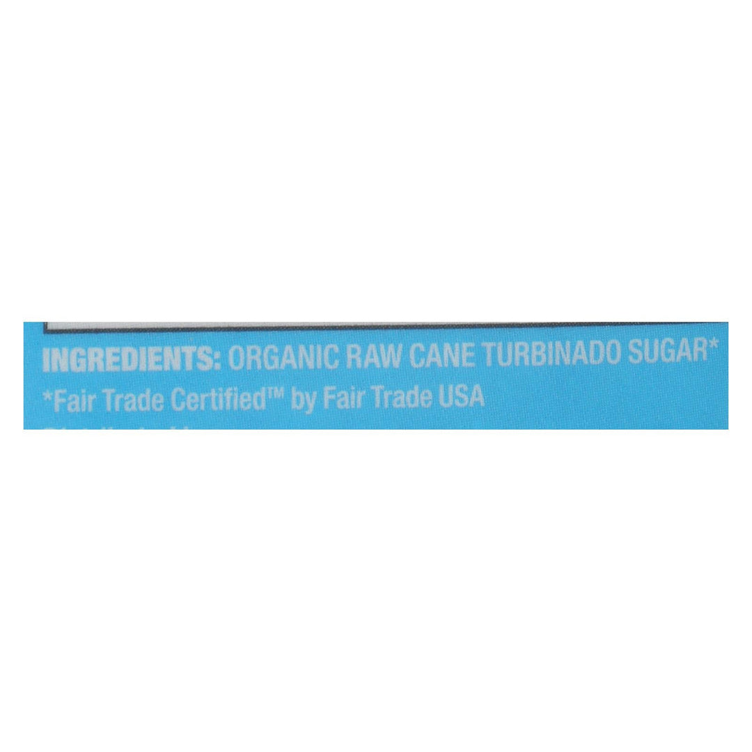 Wholesome Sweeteners Sugar - Organic - Turbinado - Raw Cane - 1.5 Lb - Case Of 12 - Maras Green