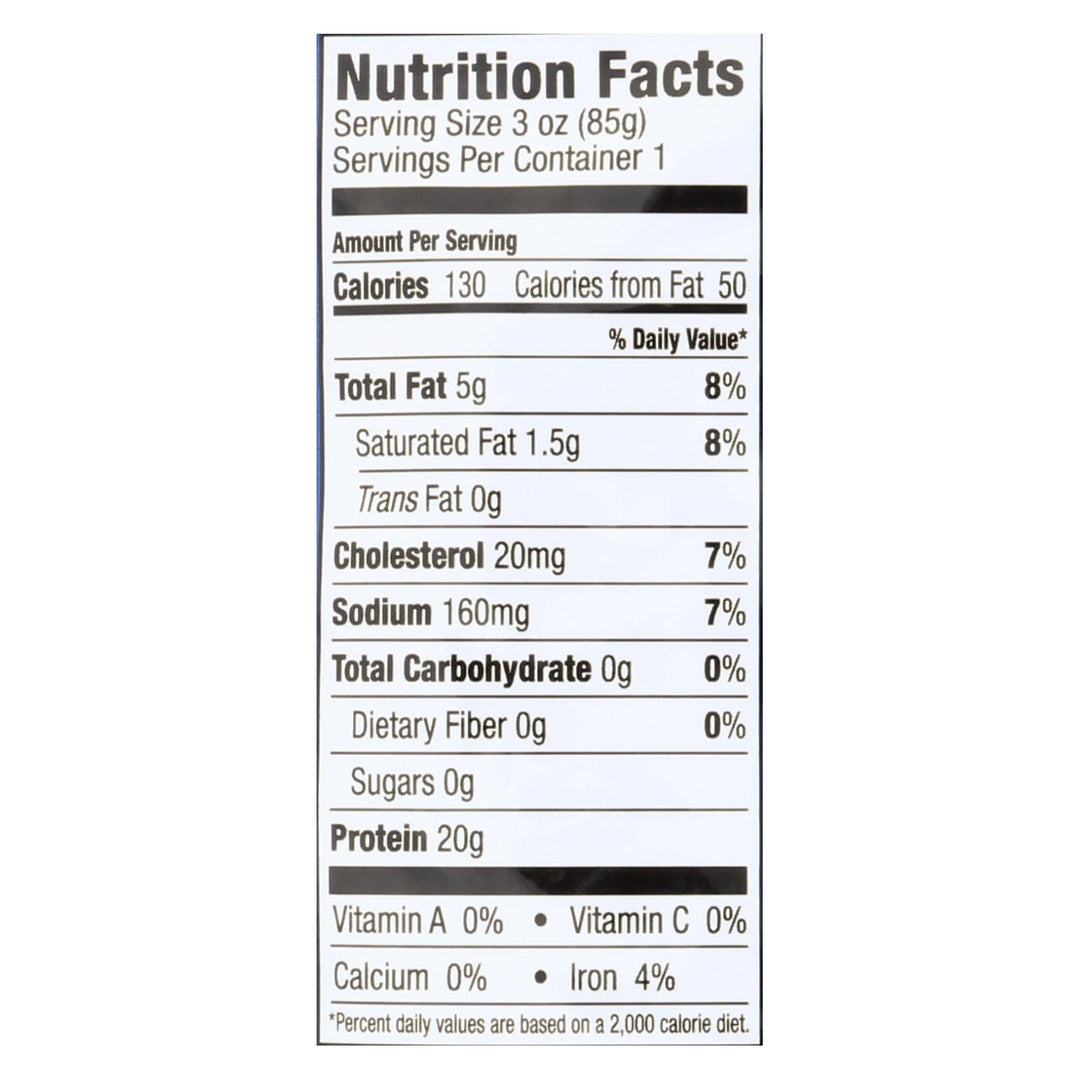 Wild Planet Wild Albacore Tuna With No Salt - Case Of 24 - 3 Oz - Maras Green