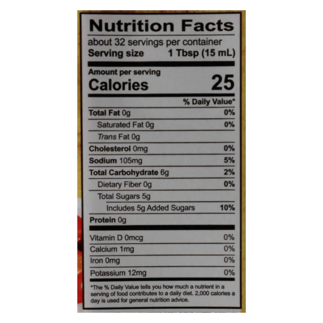 World Harbor Maui Mountain Hawaiian Style Sweet And Sour Sauce - Case Of 6 - 16 Fl Oz. - Maras Green