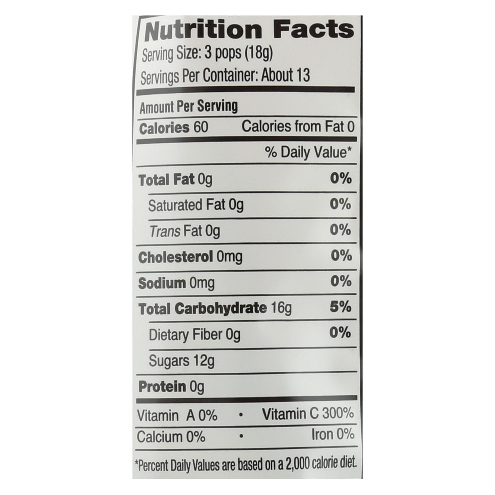 Yumearth® Organic Pops - Case Of 12 - 8.5 Oz - Maras Green