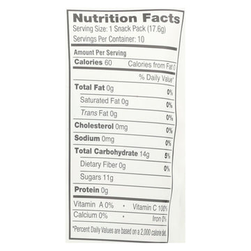 Yummyearth Organic Tropical Fruit Snacks - Case Of 12 - 6.2 Oz - Maras Green