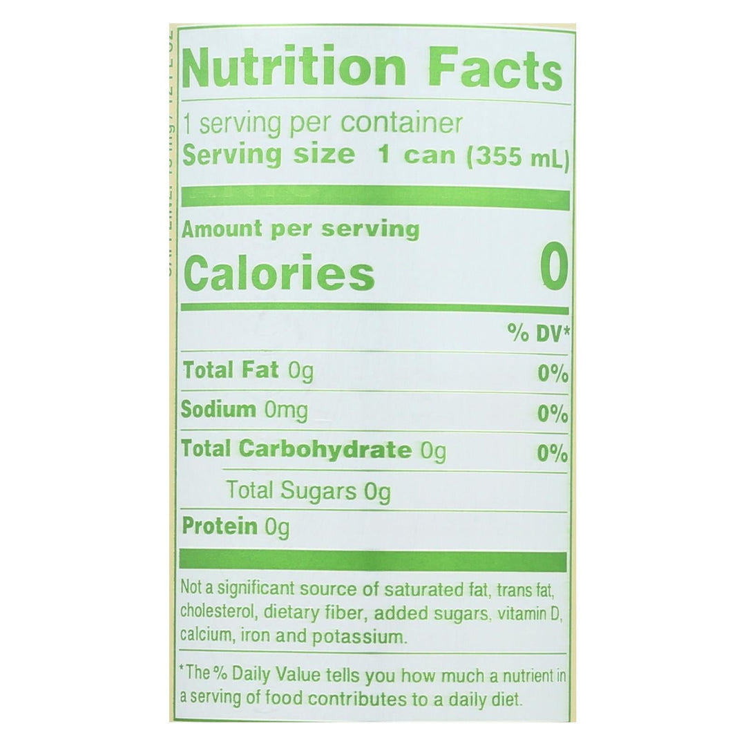 Zevia Sweetened Green Tea - Case Of 12 - 12 Fz - Maras Green