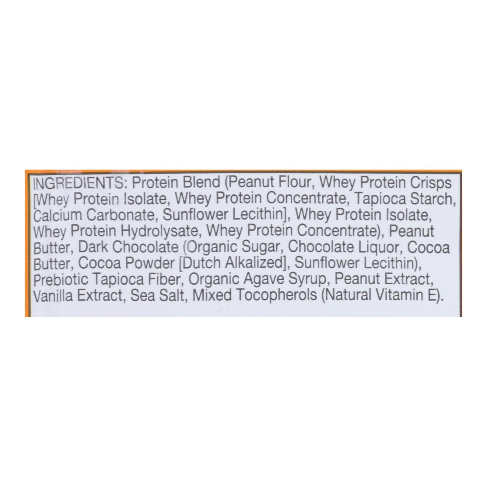 Zing Bars - Nutrition Bar - Chocolate Peanut Butter - 1.76 Oz Bars - Case Of 12 - Maras Green