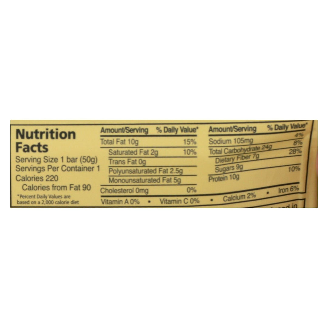Zing Bars - Nutrition Bar - Peanut Butter Chocolate Chip - 1.76 Oz Bars - Case Of 12 - Maras Green