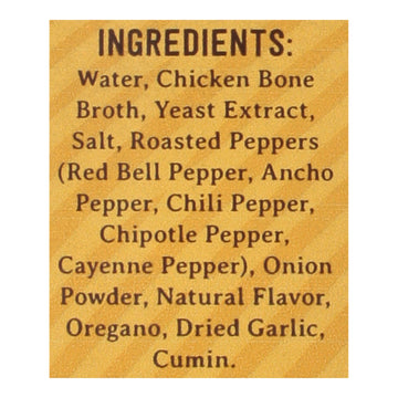 Zoup! Good Really Good - Broth Spicy Chicken Bone - Case Of 6 - 32 Oz - Maras Green