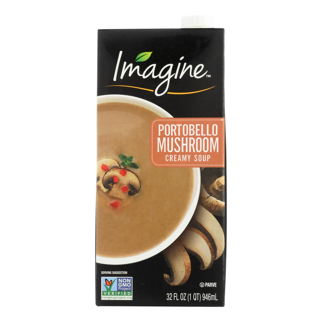 Imagine Foods - Soup Creamy Port Mushroom - Case Of 6 - 32 Fz - Maras Green