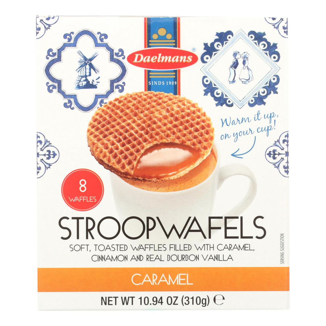 Daelmans, Stroop Wafels, Caramel - Case Of 8 - 10.94 Oz - Maras Green