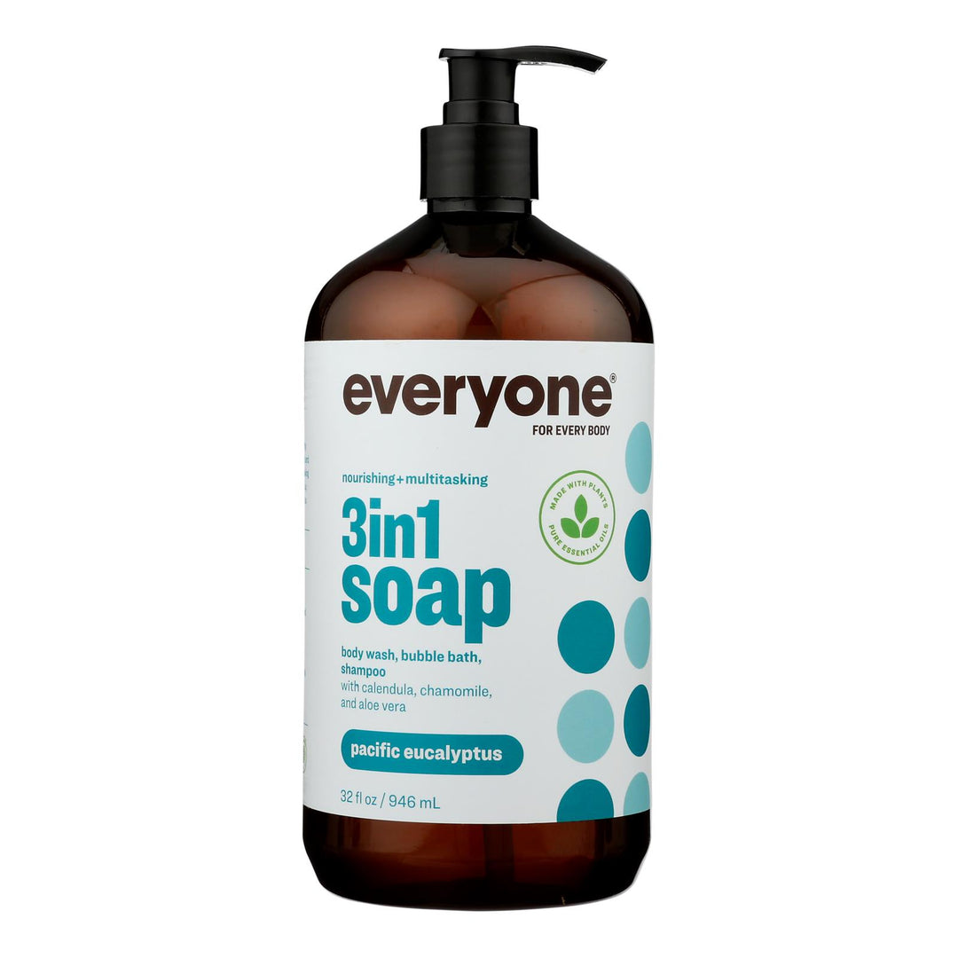 Everyone - Soap 3 In 1 Pac Euclyptus - 1 Each - 32 Fz - Maras Green