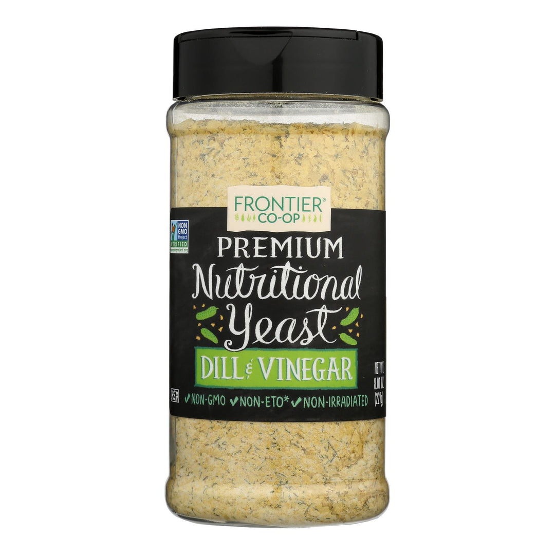 Frontier Natural Products Coop - Yst Prem Nutrnl Dill&vngr - 1 Each - 8.01 Oz - Maras Green