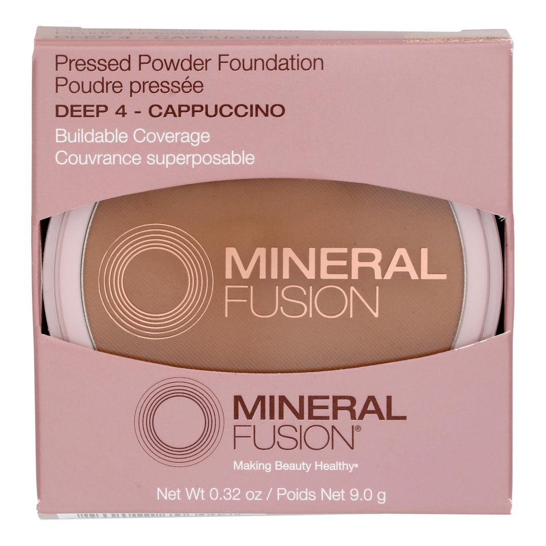 Mineral Fusion - Mkup Pressed Base Deep 4 - 1 Each - .32 Oz - Maras Green