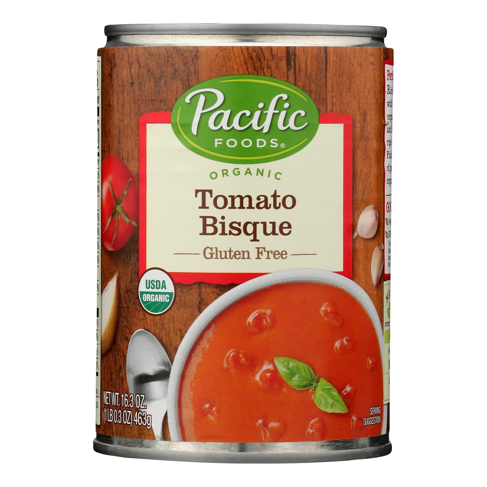 Pacific Foods - Bisque Tomato - Case Of 12 - 16.3 Oz - Maras Green