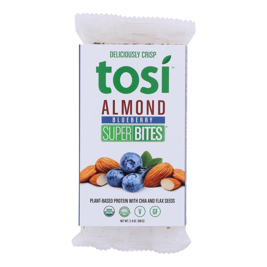 Tosi - Superbites Blbry Almond - Case Of 12 - 2.4 Oz - Maras Green