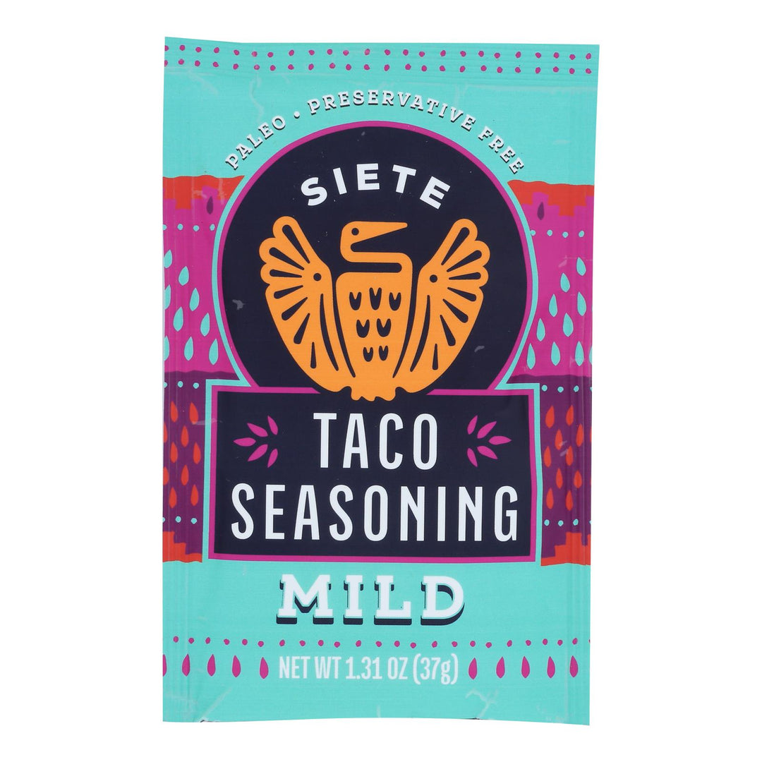 Siete - Seasoning Mild Taco - Case Of 12 - 1.31 Oz - Maras Green