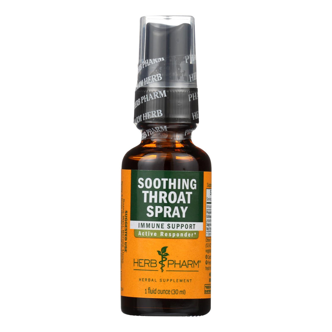 Herb Pharm - Throat Spray Soothing - 1 Each-1 Fz - Maras Green