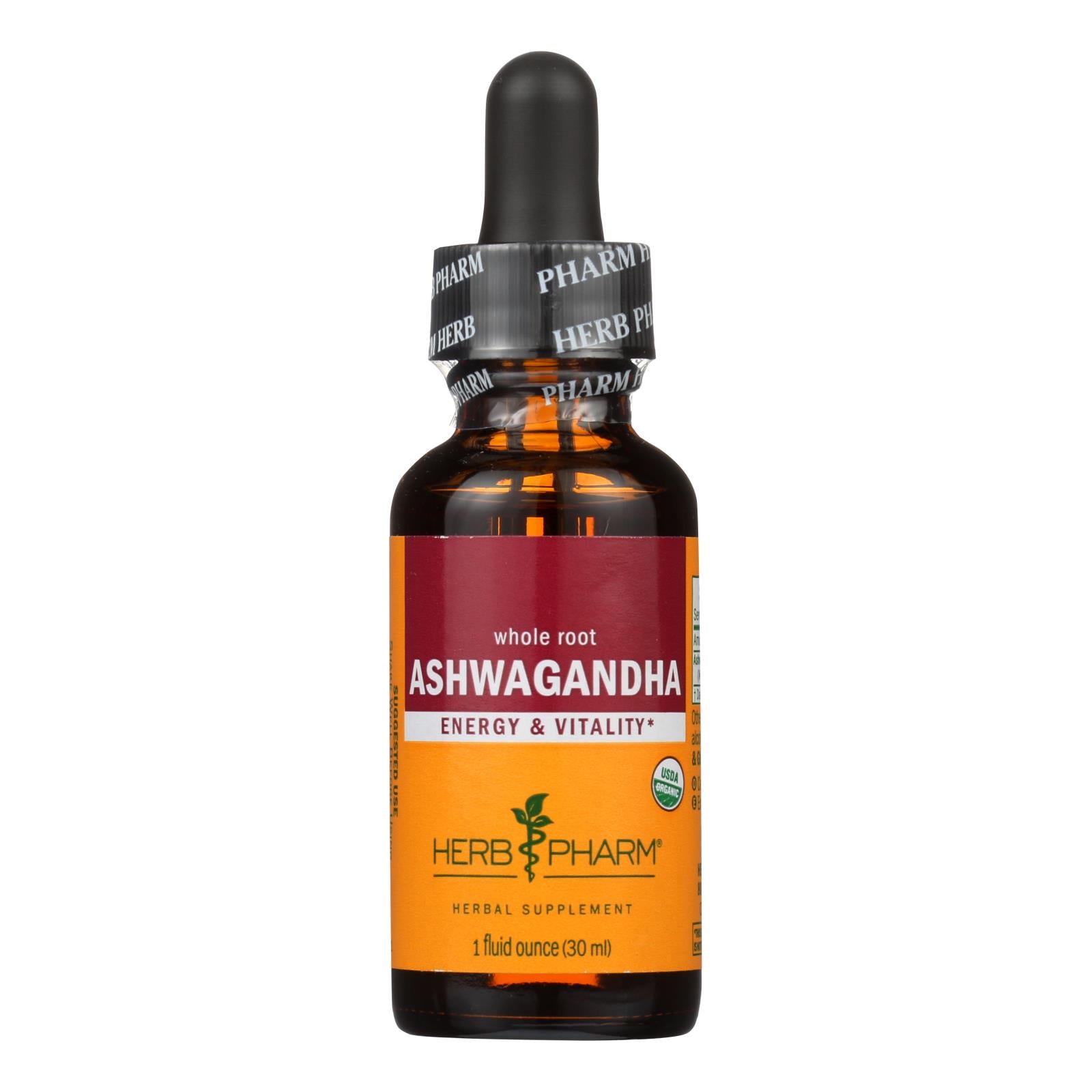 Herb Pharm - Ashwagandha - 1 Each-1 Fz - Maras Green