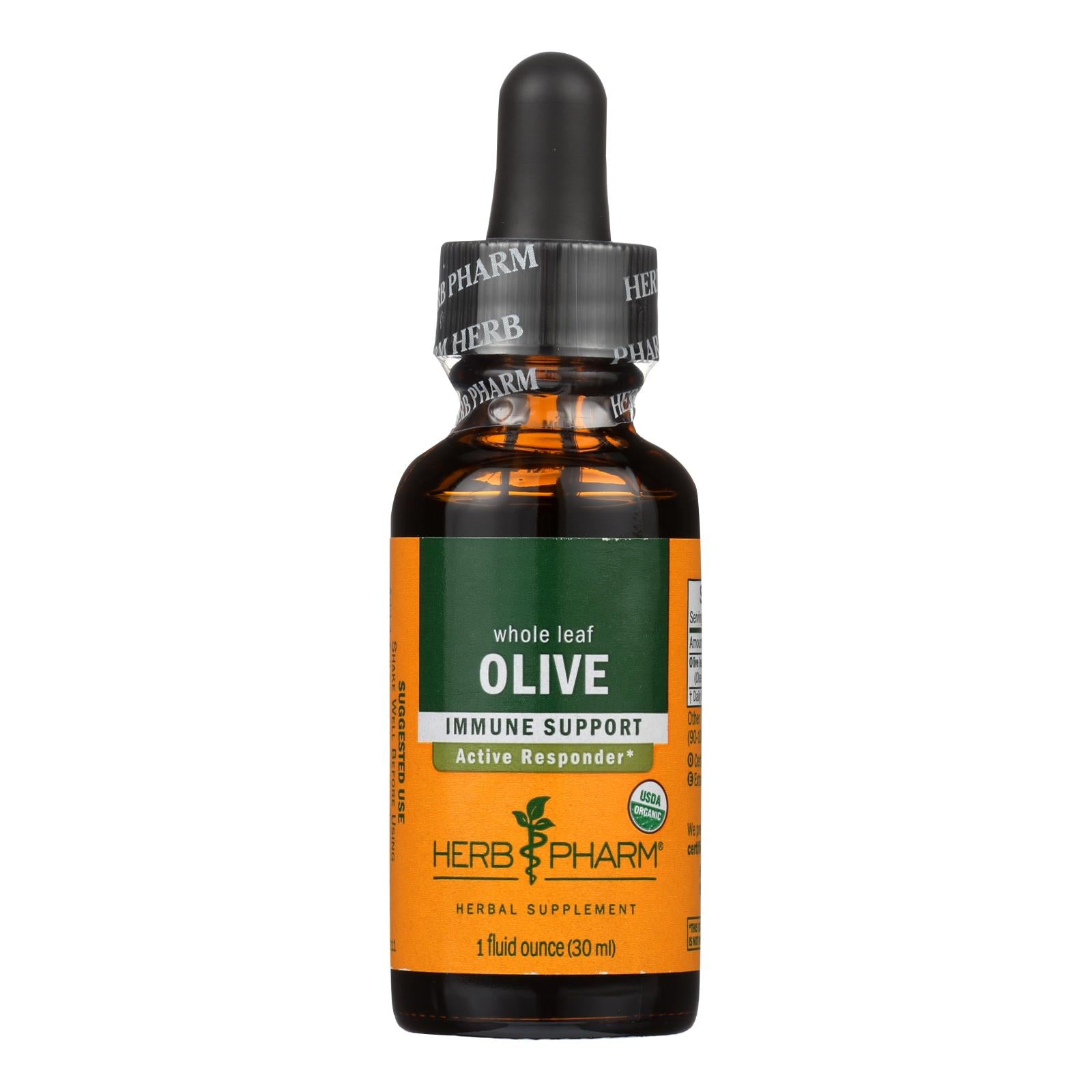 Herb Pharm - Olive Leaf Extract - 1 Each-1 Fz - Maras Green