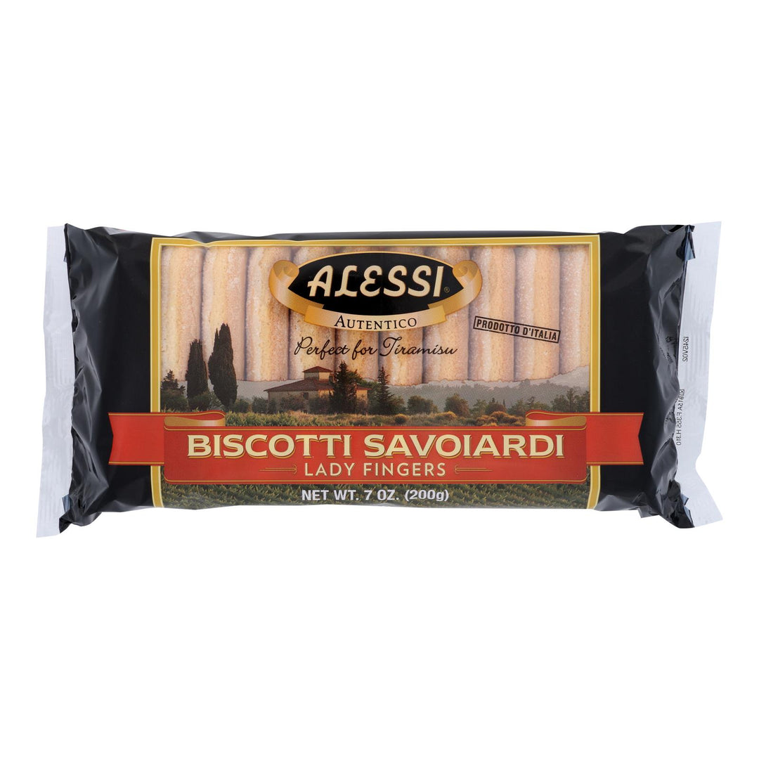 Alessi, Biscotti Savoiardi Lady Fingers - Case Of 12 - 7 Oz - Maras Green