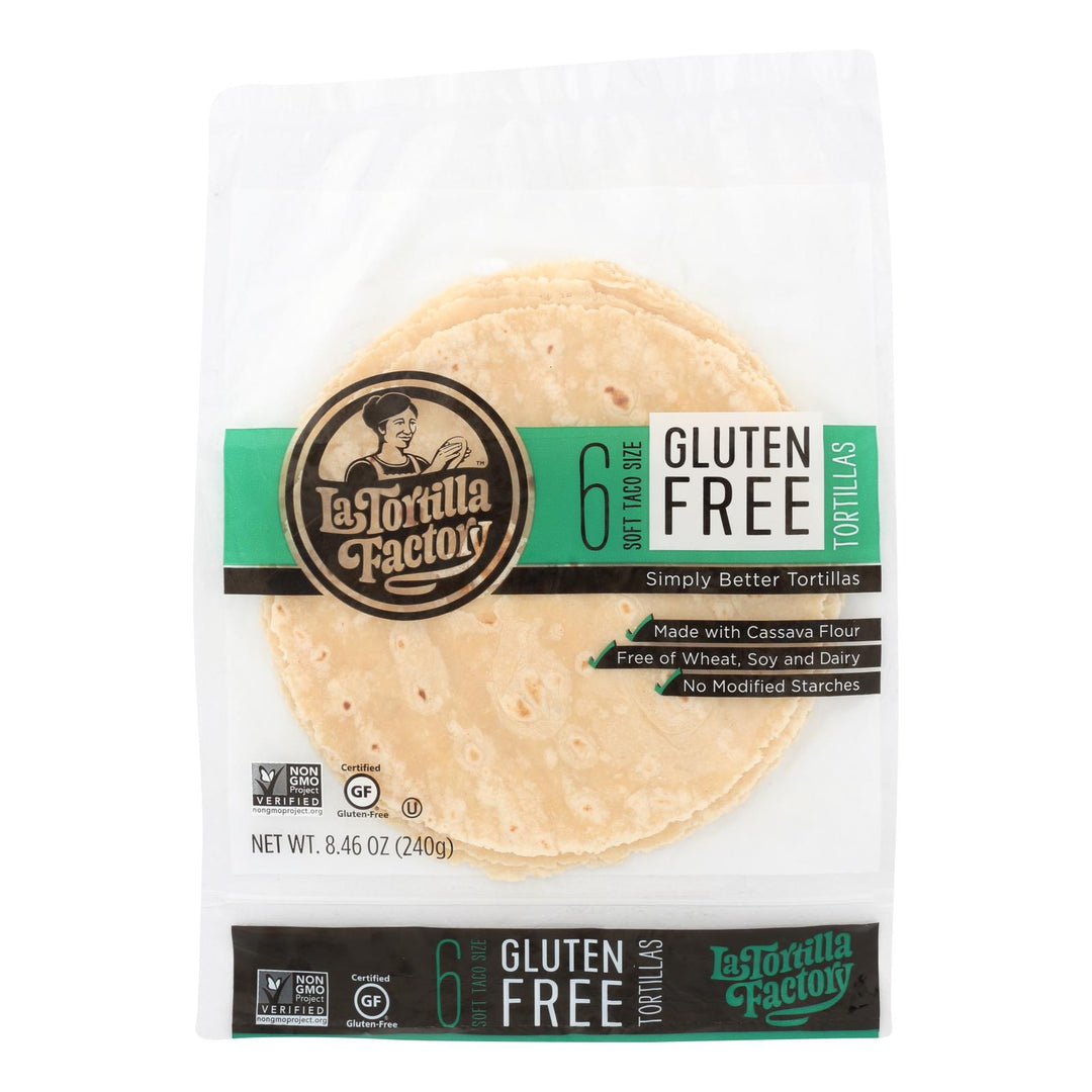 La Tortilla Factory - Tortilla Premtrad Cassava - Case Of 12 - 8.46 Oz - Maras Green