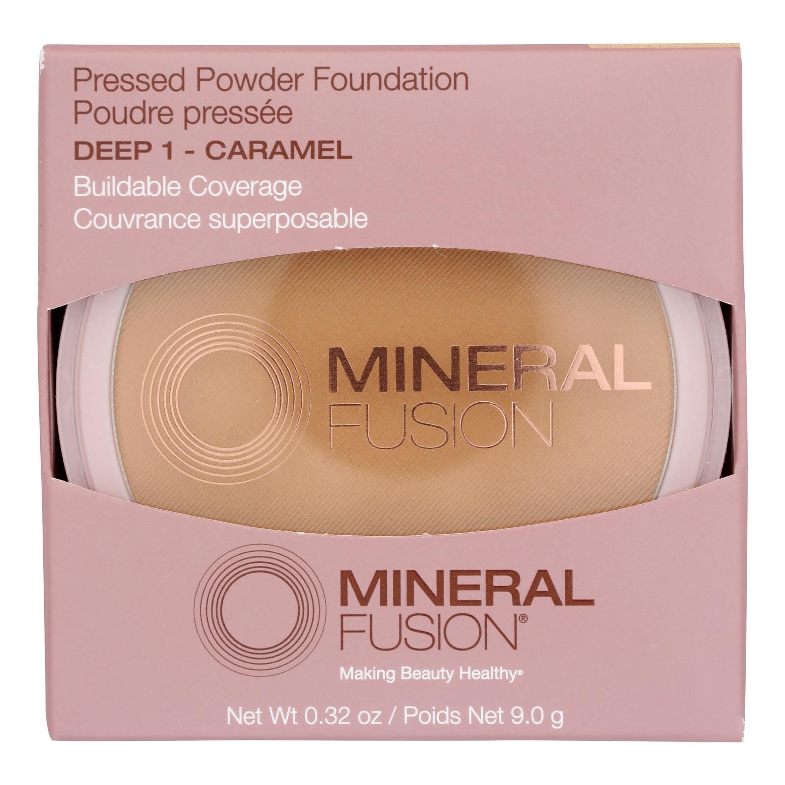 Mineral Fusion - Mkup Pressed Base Deep 1 - 1 Each - .32 Oz - Maras Green
