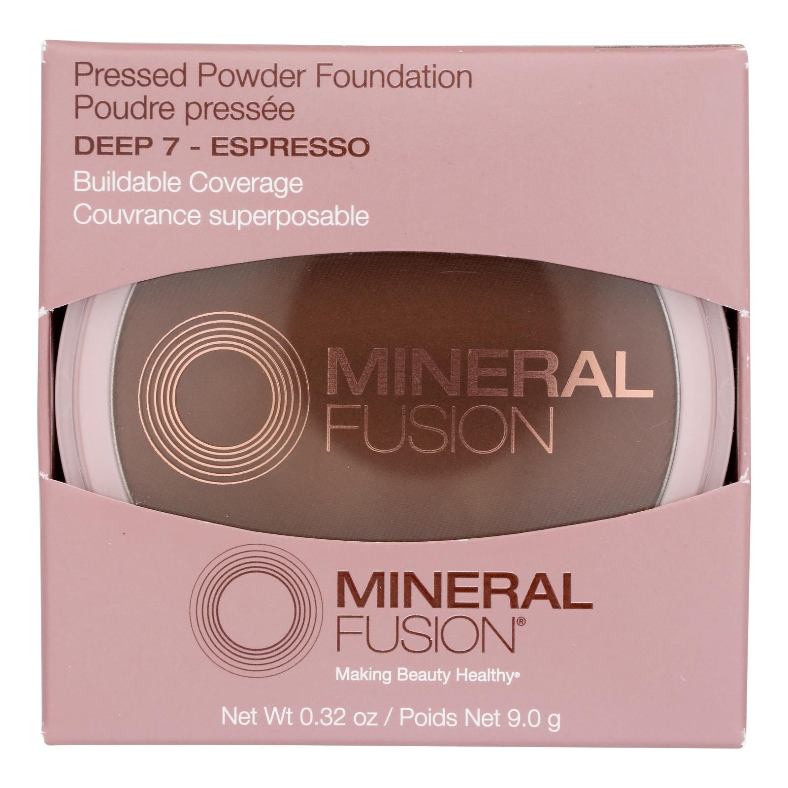 Mineral Fusion - Mkup Pressed Base Deep 7 - 1 Each - .32 Oz - Maras Green