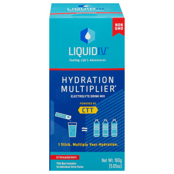 Liquid I.v. - Drink Mx Strawberry 10ct - 1 Each-5.65 Oz - Maras Green