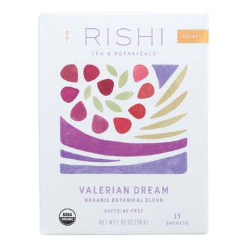Rishi - Tea Valerian Dream - Case Of 6-15 Bag - Maras Green