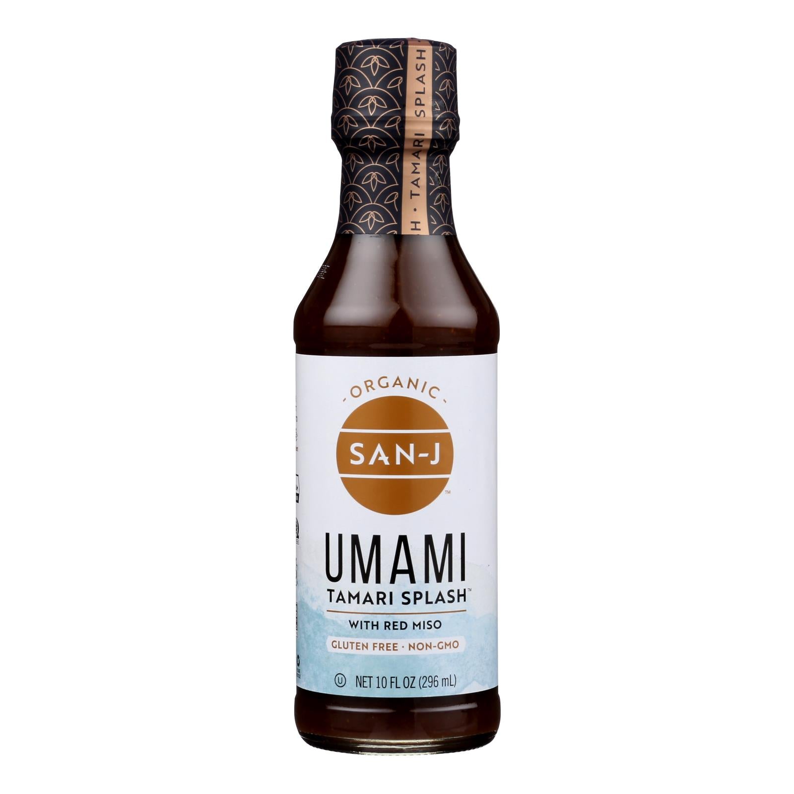 San-j - Tamari Splash Umami - Case Of 6-10 Fz - Maras Green