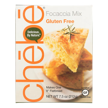 Chebe Bread Products - Bread Mix Focaccia - Cs Of 8 - 7.5 Oz - Maras Green