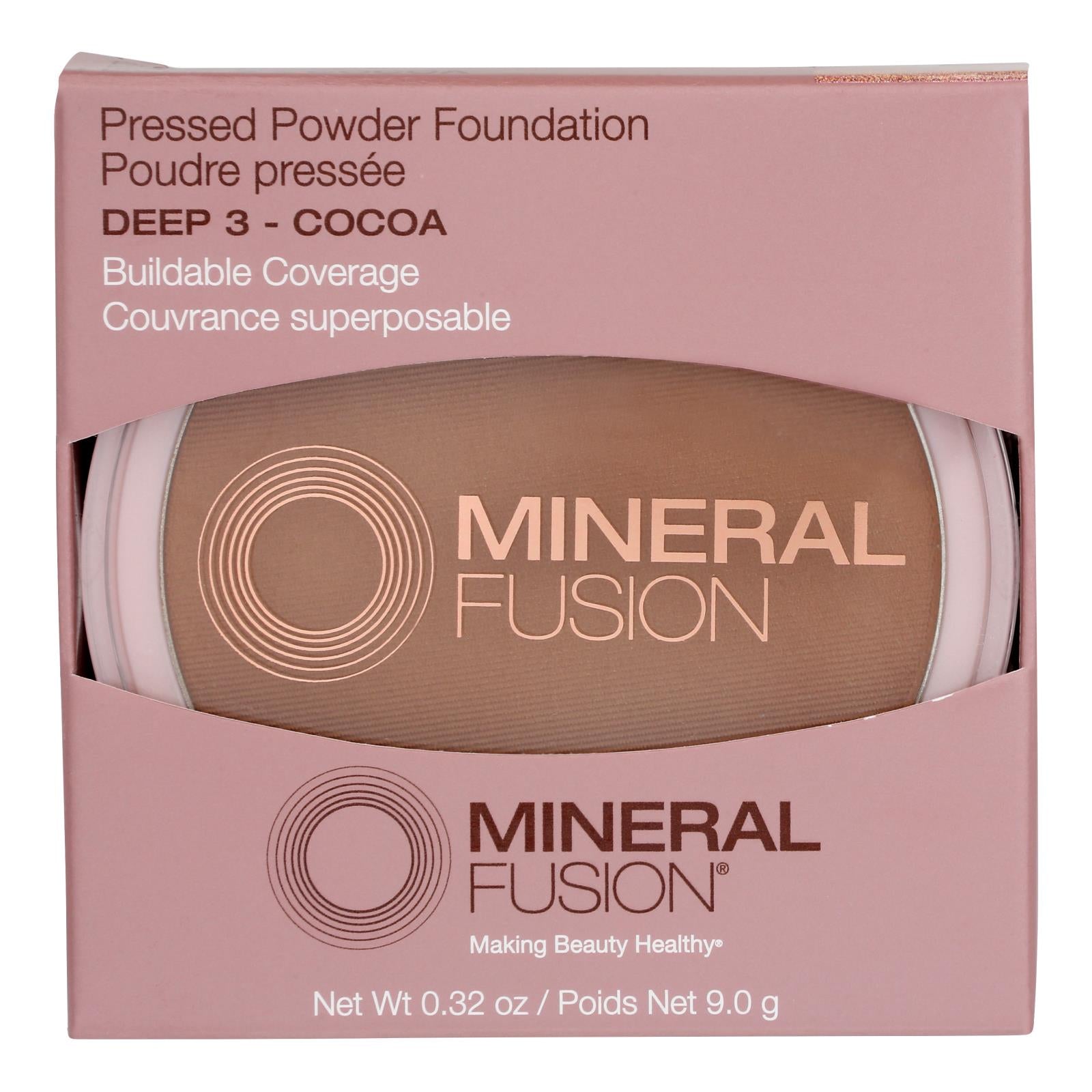 Mineral Fusion - Mkup Pressed Base Deep 3 - 1 Each - .32 Oz - Maras Green