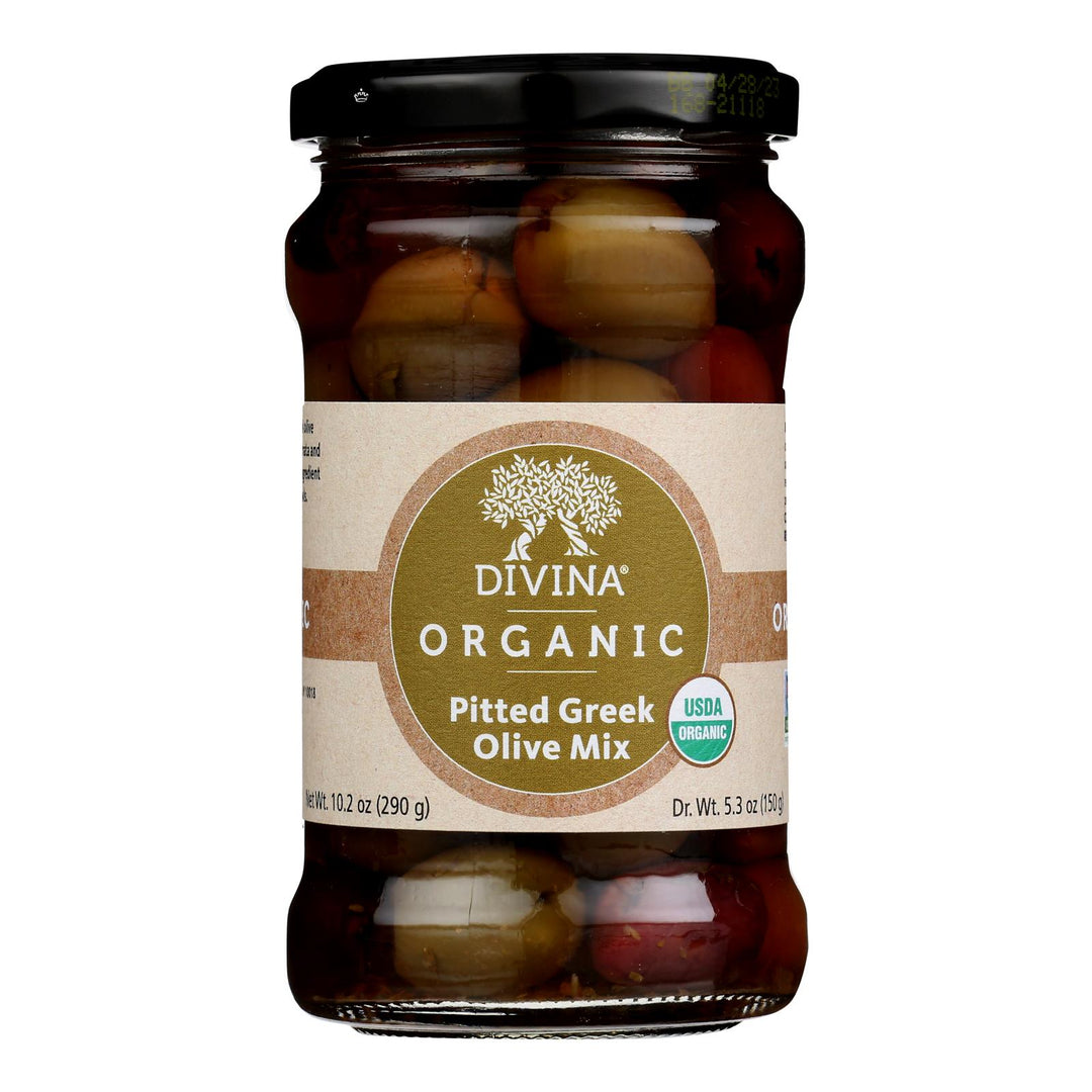 Divina - Olv Mx Ptd Grk 5.3 Oz - Case Of 6 - 10.2 Oz - Maras Green