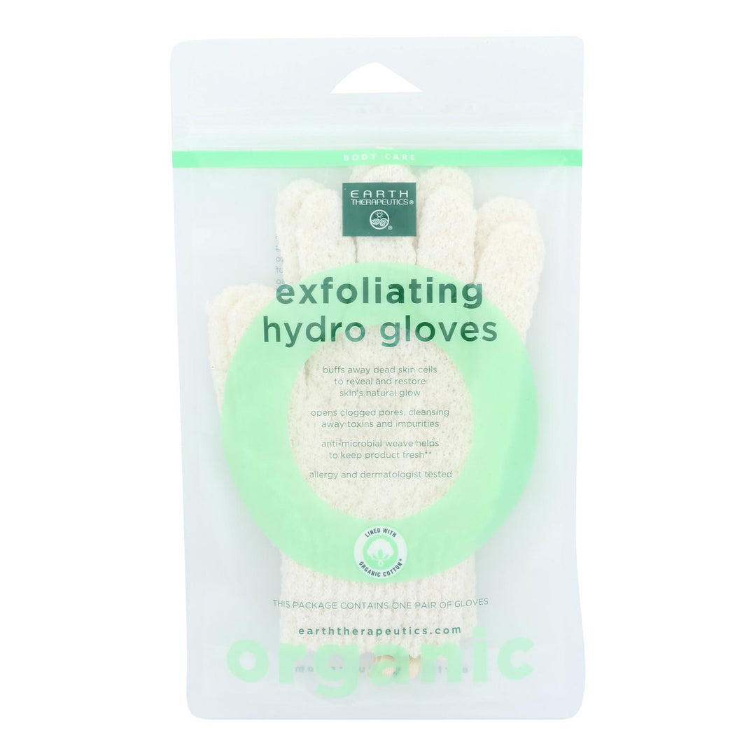 Earth Therapeutics - Gloves Cttn Exflting - 1 Each - 1 Pair - Maras Green