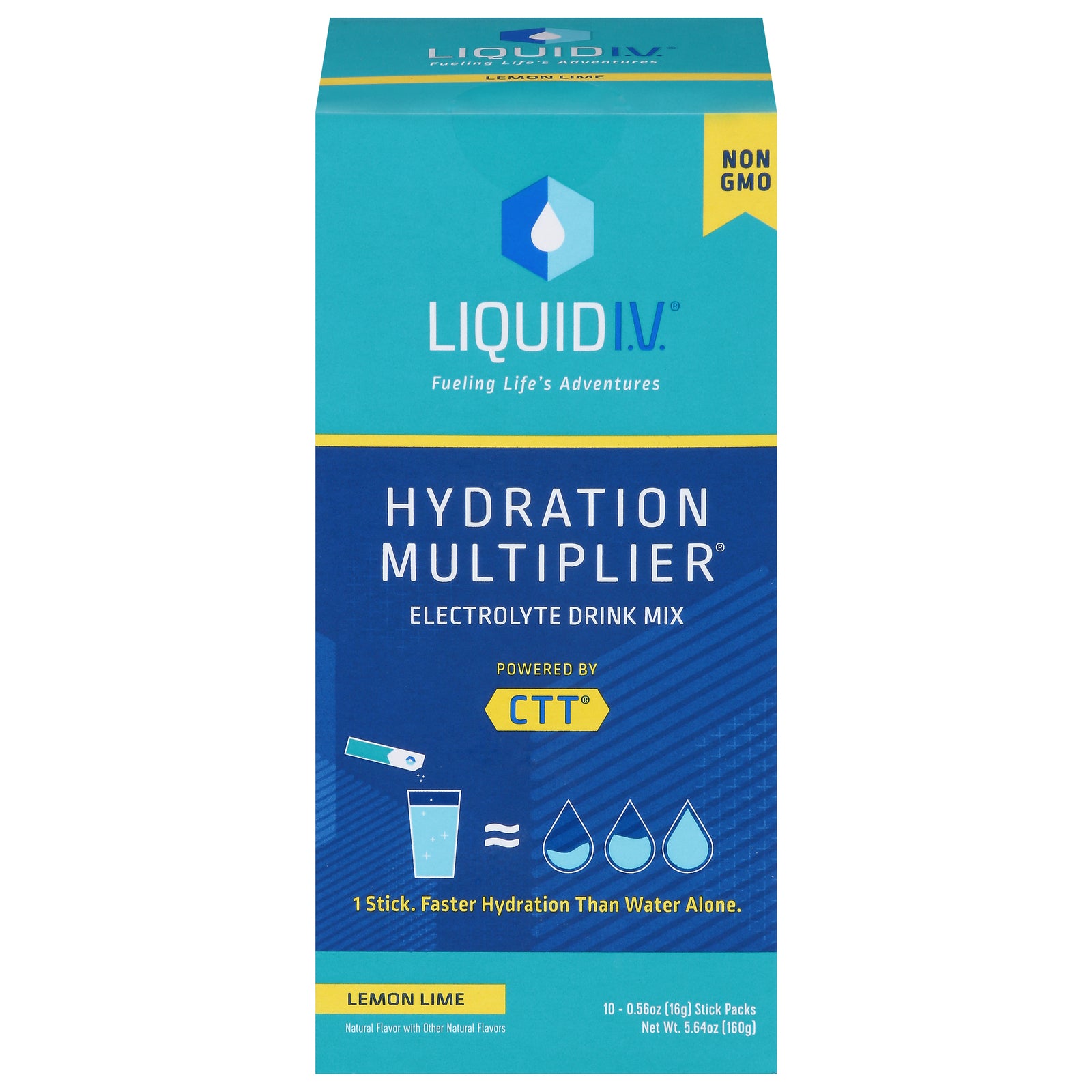 Liquid I.v. - Drink Mx Lemon Lime 10ct - 1 Each-5.65 Oz - Maras Green