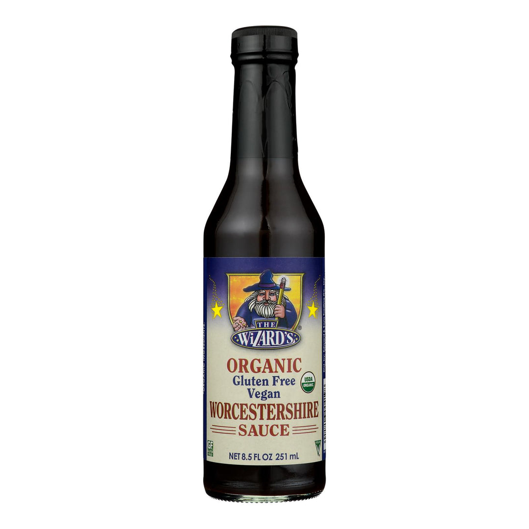 Wizard Organic Worcestershire Sauce - Case Of 12 - 8.5 Fz - Maras Green
