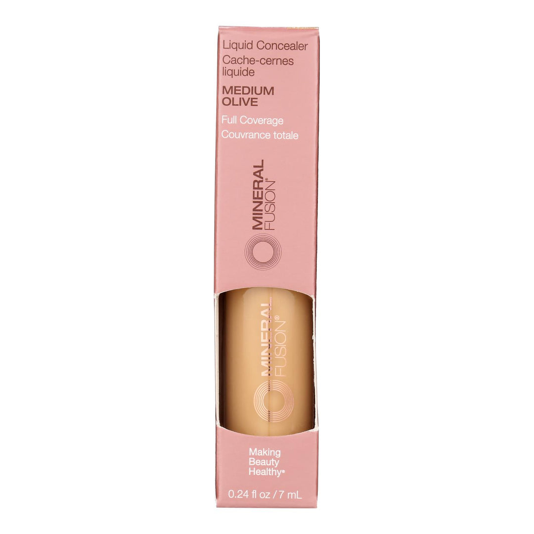 Mineral Fusion - Concealer Lq Medium Olive - 1 Each - .24 Fz - Maras Green